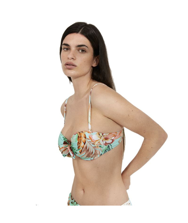 Bikini Ysabel Mora Bandeau Tropical Copa B