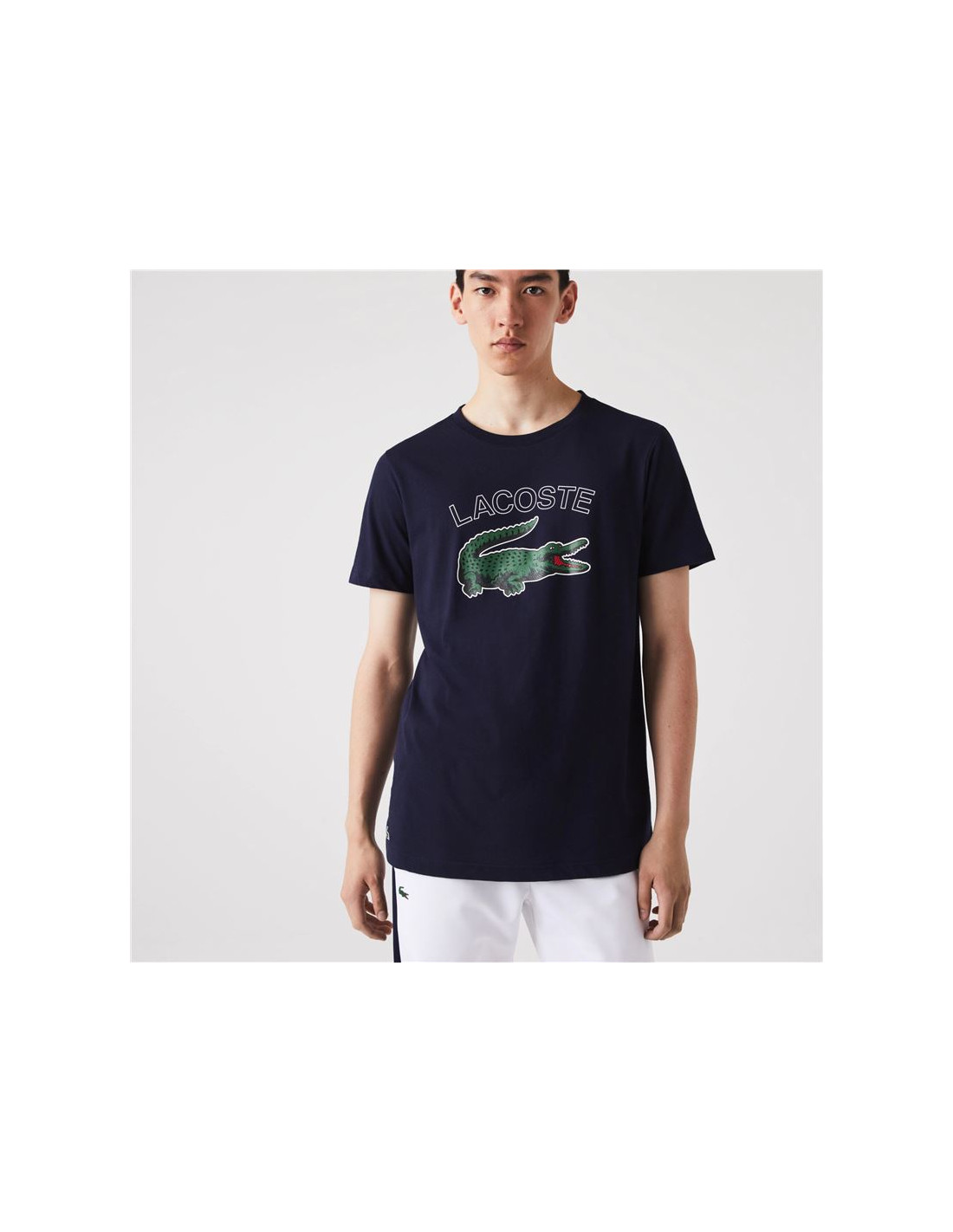 Camiseta Lacoste Sport Azul Hombre