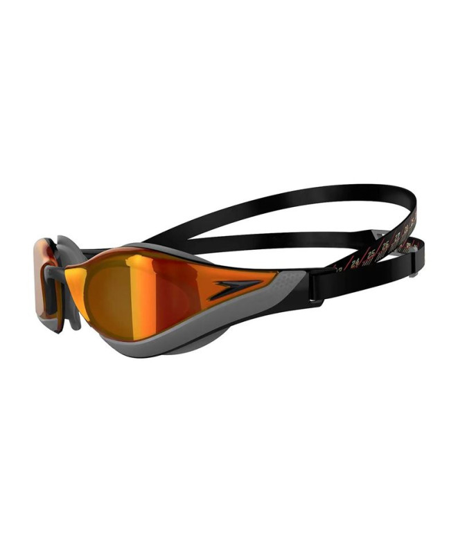 Gafas de Natación Speedo Fastskin Pure Focus Mirror Naranja