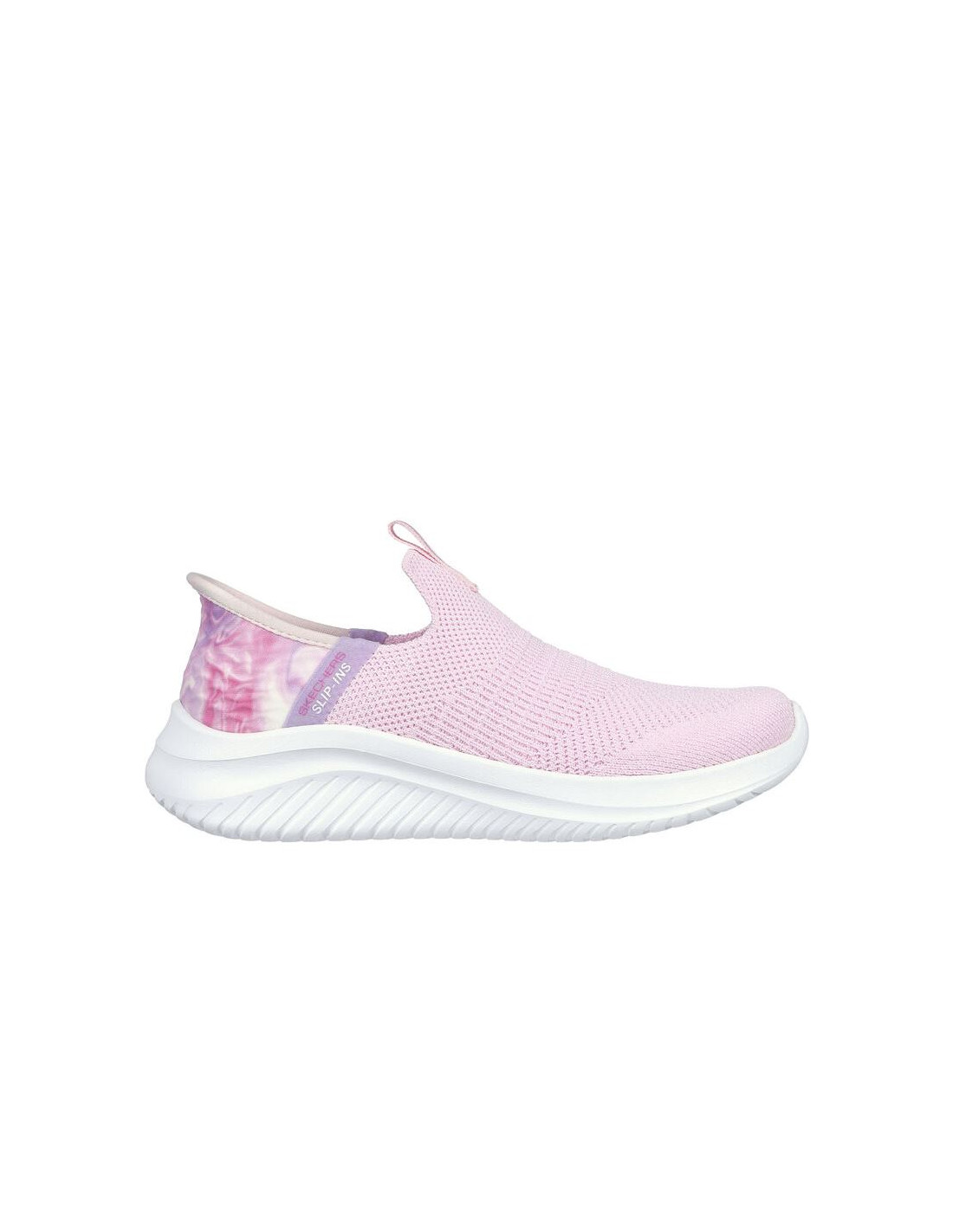 Chaussures Skechers Fille Ultra Flex Slip Inscolory Wild Pink