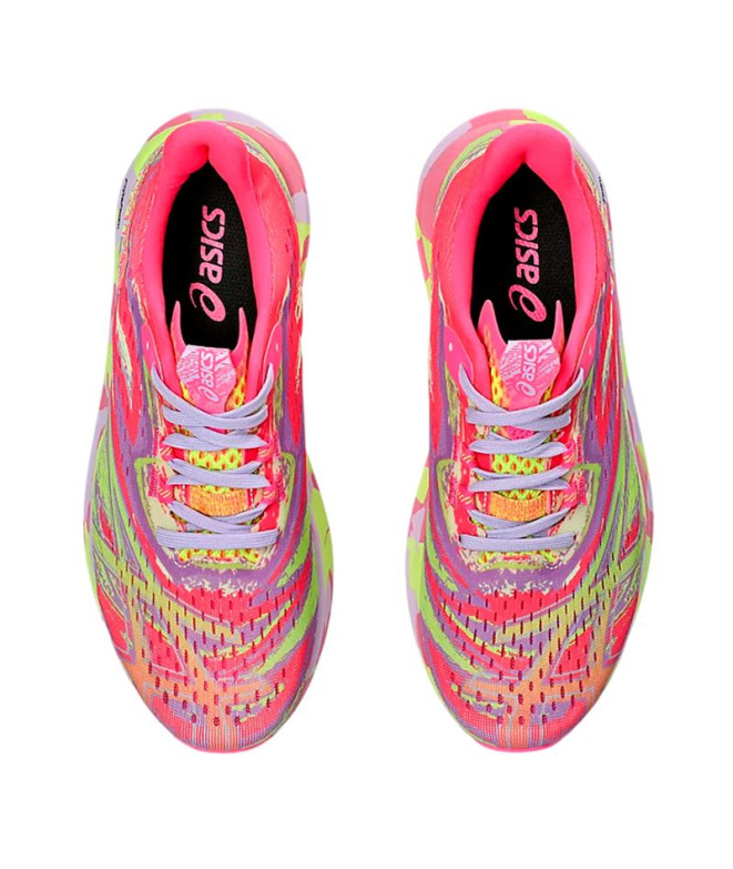 Zapatillas De Running Asics Noosa Tri Mujer Rosa Amarillo