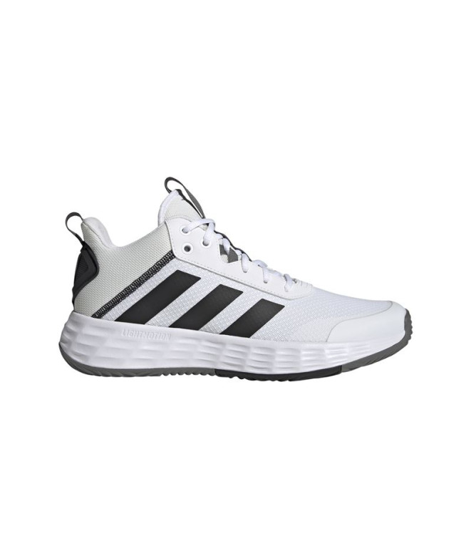 Chaussures de basket-ball adidas Ownthegame M Blanc/Noir