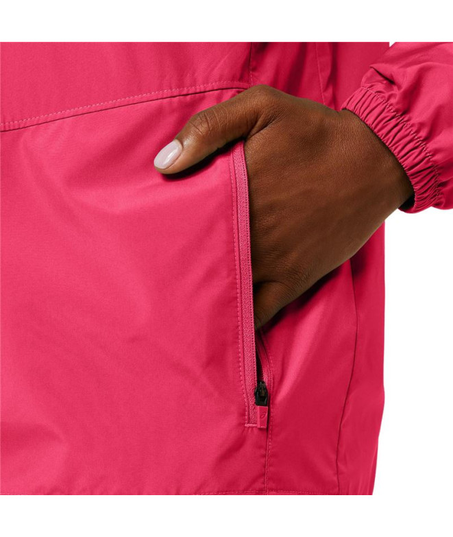Capa de chuva ASICS Core Running cor-de-rosa