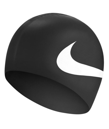 Boné de Natação Nike Big Swoosh Preto