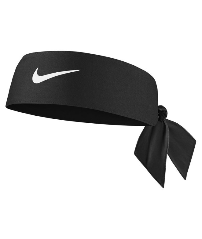 Cinta de pelo Nike Dri-Fit 4.0 Negro