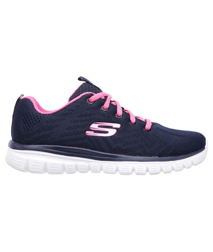 Chaussures Skechers Graceful-Get Connect Femme Marine...