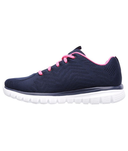 Chaussures Skechers Graceful-Get Connect Femme Marine... 2