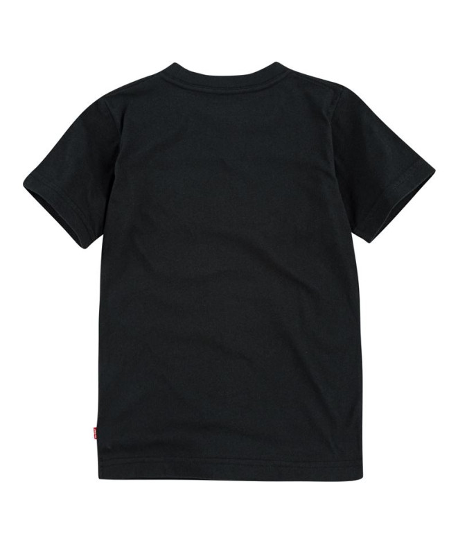 Levi's Batwing T-Shirt Short Sleeve Boy Preto