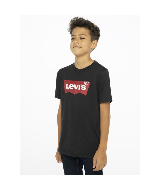 Levi's Batwing T-Shirt Short Sleeve Boy Preto