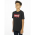 Levi's Batwing T-Shirt Short Sleeve Boy Preto