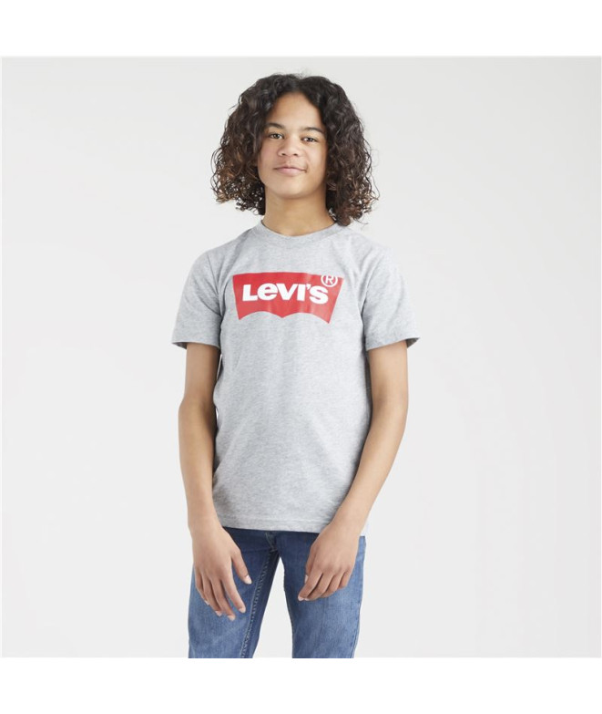 Camiseta Levi's Batwing Manga corta Boy Grey