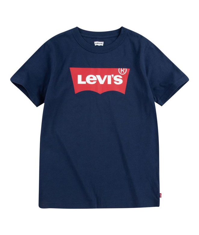Levi's Batwing T-Shirt Short Sleeve Boy Azul escuro