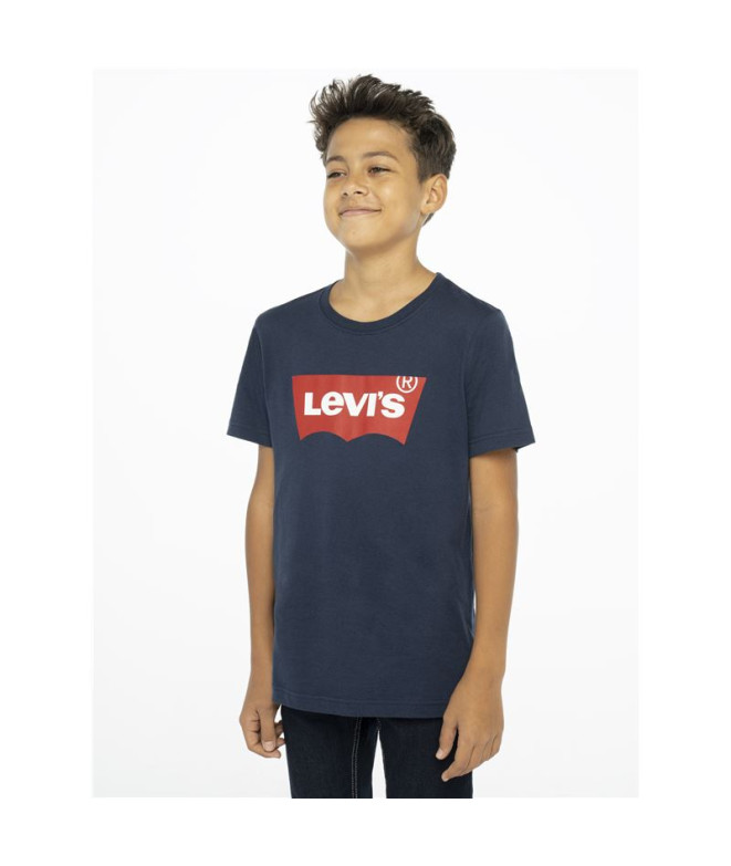 Levi's Batwing T-Shirt Short Sleeve Boy Dark blue