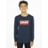Levi's Batwing T-Shirt Long Sleeve Boy Azul escuro