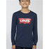 Levi's Batwing T-Shirt Long Sleeve Boy Azul escuro