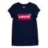 Levi's Batwing T-Shirt Short Sleeve Girl Azul escuro