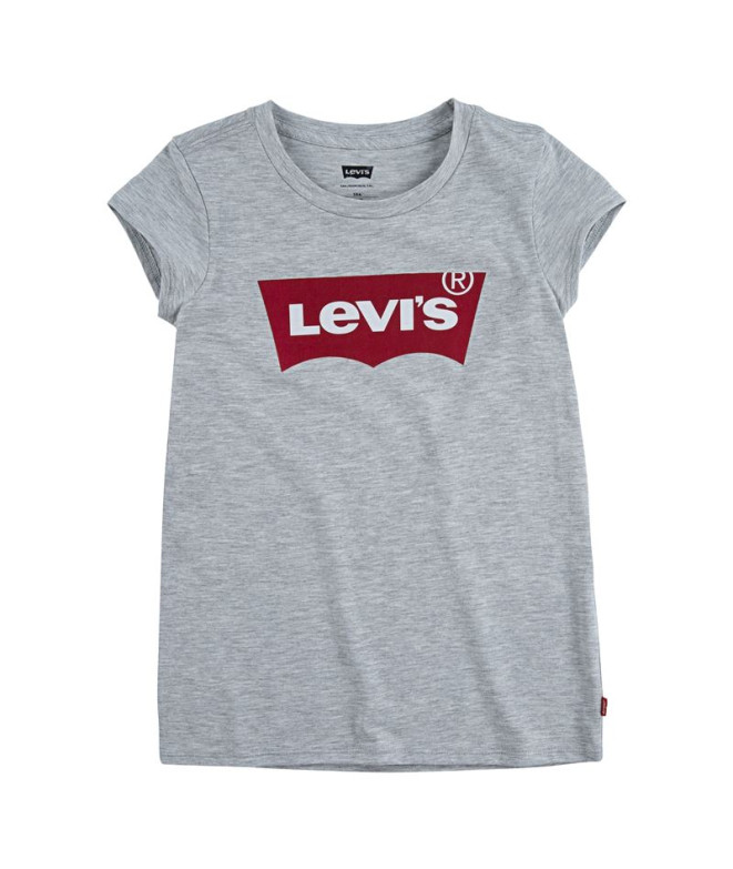 Levi's Batwing T-Shirt Short Sleeve Girl Cinzento