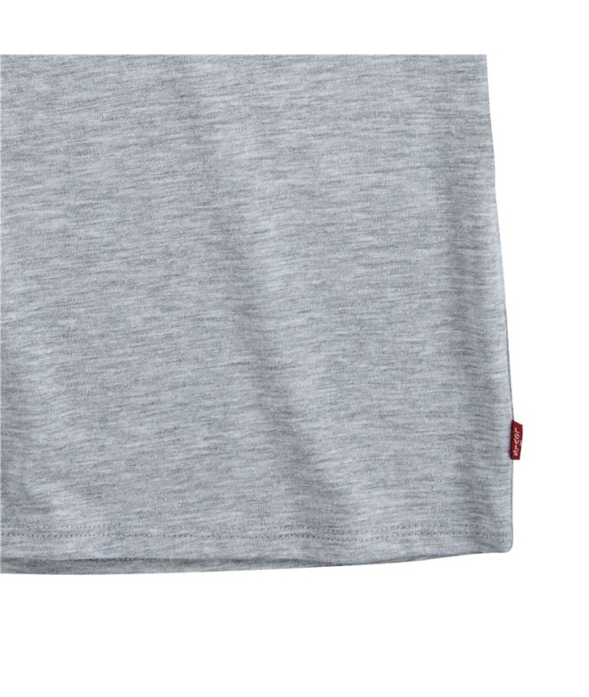 Levi's Batwing T-Shirt Short Sleeve Girl Grey