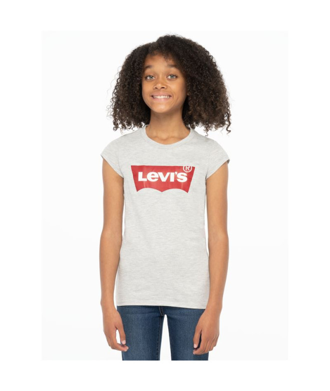 Levi's Batwing T-Shirt Short Sleeve Girl Grey