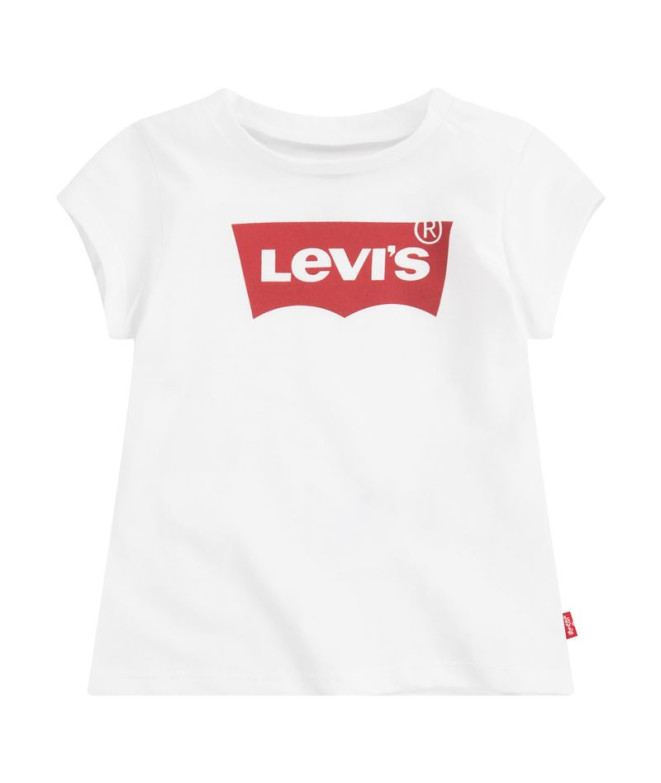 Levi's Batwing T-Shirt Short Sleeve Girl Red
