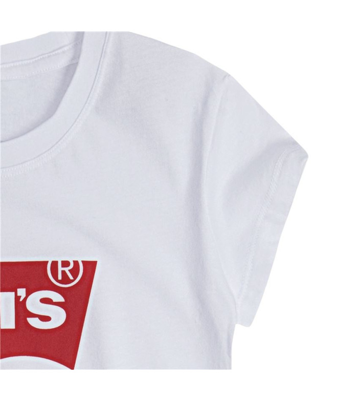 Camiseta Levi's Batwing Manga corta Girl Red