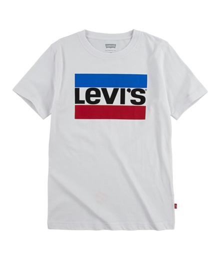 Camiseta Levi's Sportswear Logo Boy Blanca