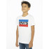 Levi's Sportswear Logo Boy T-Shirt Blanc