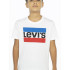 Camiseta Levi's Sportswear Logo Boy Blanca