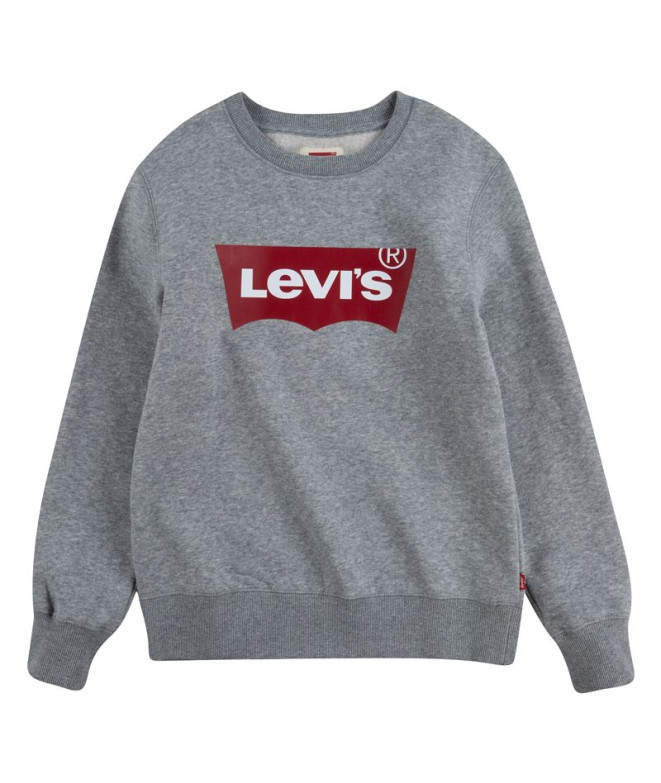 Levi's Batwing Crewneck Boy Grey Sweatshirt