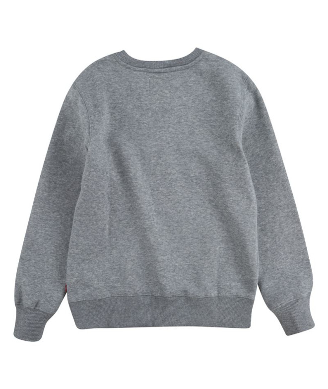 Levi's Batwing Crewneck Boy Grey Sweatshirt
