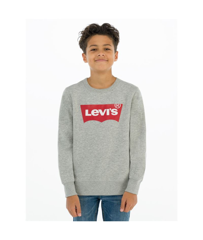 Sudadera Levi's Batwing Crewneck Boy Grey