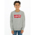 Camisola com gola redonda Levi's Batwing Crewneck Boy Cinzenta
