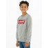 Camisola com gola redonda Levi's Batwing Crewneck Boy Cinzenta
