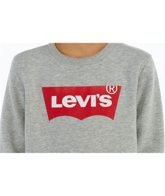 Sudadera Levi's Batwing Crewneck Boy Grey