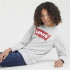 Camisola com gola redonda Levi's Batwing Crewneck Boy Cinzenta