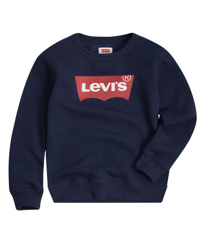 Sudadera Levi's Batwing Crewneck Boy Azul oscuro