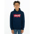 Moletom Levi's Batwing Screenprint Menino Azul escuro