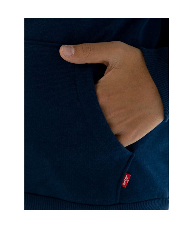 Sweat Levi's Batwing Screenprint Garçon Bleu foncé