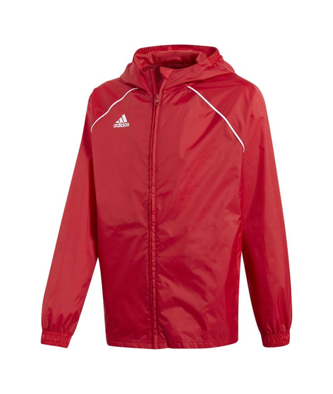 Fuera de plazo Conclusión Consciente ᐈ Chubasquero con capucha de fútbol adidas Core 18 K Red – Atmosfera Sport©