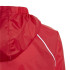 Chubasquero con capucha de fútbol adidas Core 18 K Red