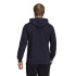 Moletom adidas casaco com capuz Essentials de 3 riscas M Legendk Ink/Branco