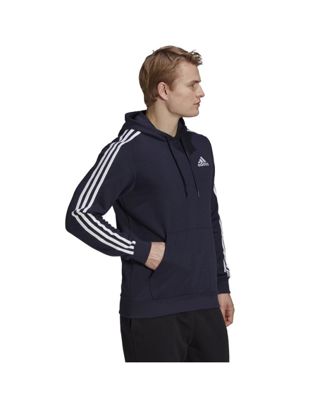 Sudadera con capucha adidas Essentials 3 Bandas...