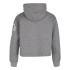 Sudadera Converse Chuck Patch Crop G Grey