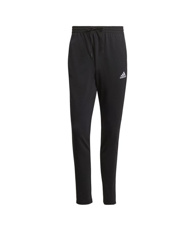 Calças adidas Essentials 3-Stripes M Preto/Branco