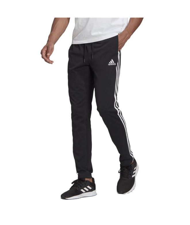 Pantalon adidas Essentials 3-Stripes M Noir/Blanc