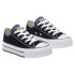 Zapatillas Converse Chuck Taylor All Star EVA Platform Low Top Negro