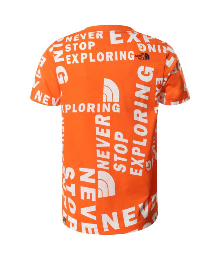 T-shirt The North Face Simple Dome Jr Orange 2