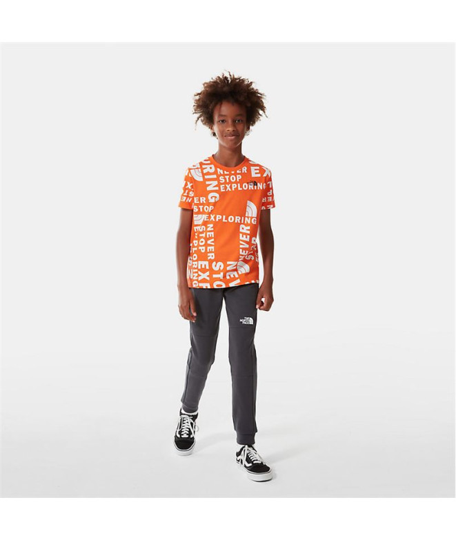 T-shirt The North Face Simple Dome Jr Orange