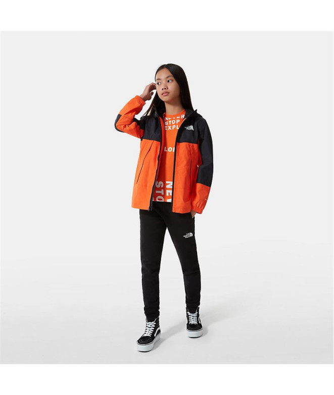 T-shirt The North Face Simple Dome Jr Laranja