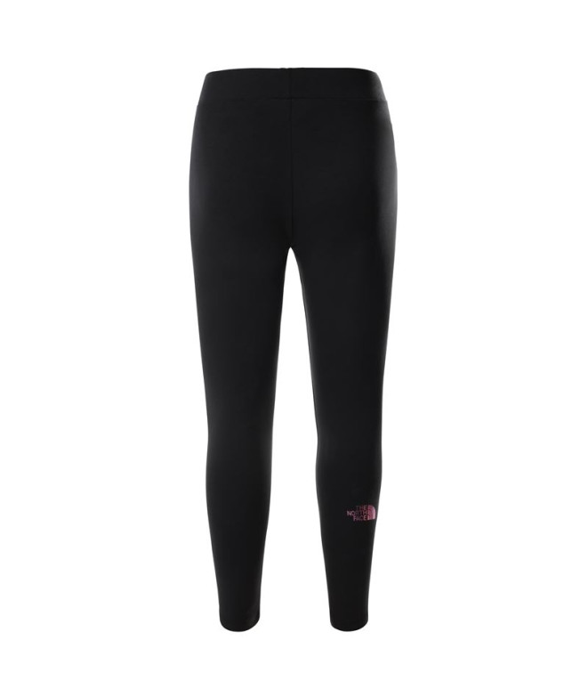 Collant The North Face Big Logo G Black Violet